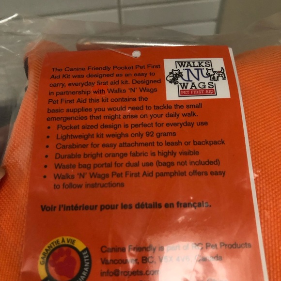 🥳HOST PICK🥳 NWT RC Pets Canine Friendly Pet First Aid kit - Picture 7 of 8